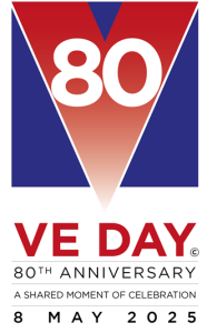 VE Day 80 logo